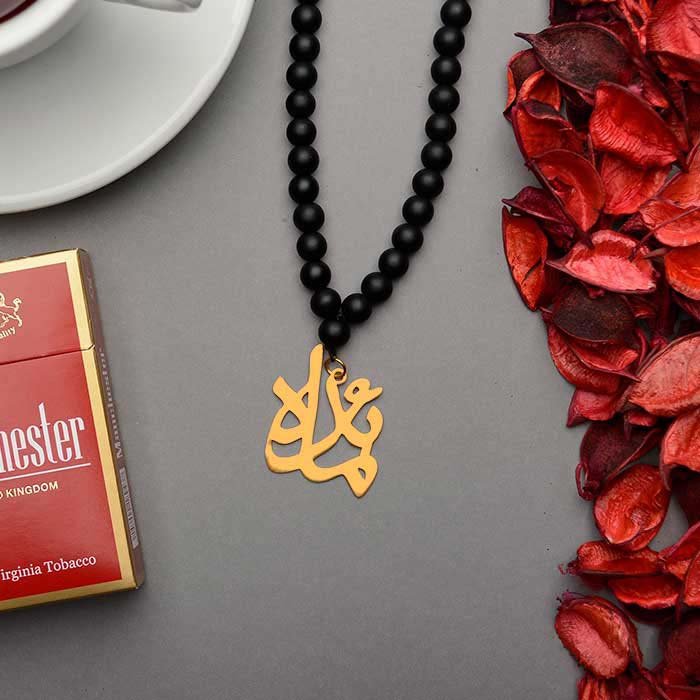 گردنبند طلا اسم مائده