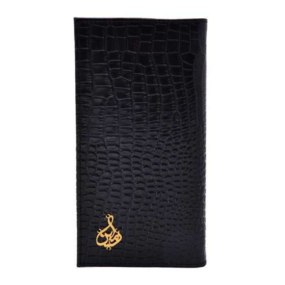 کیف کتی طلا چرم اسم رامین