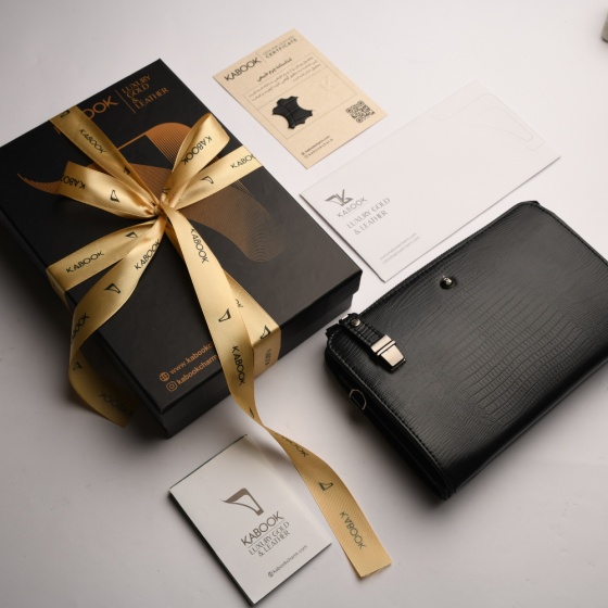 کیف دوشی زنانه طرح دیوا چرم لیزارد مشکی