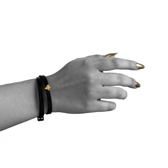 دستبند طلا زنانه زنبور