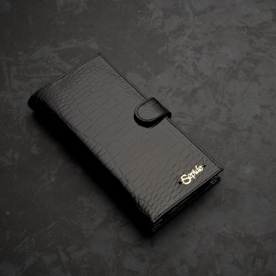 کیف موبایل طلا چرم اسم سپیده