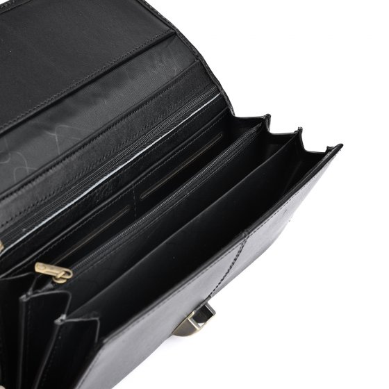 کیف دستی زنانه طرح صنم چرم ساده مشکی