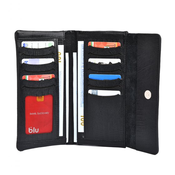 کیف دستی زنانه طرح ملیسا چرم مشکی لیزارد