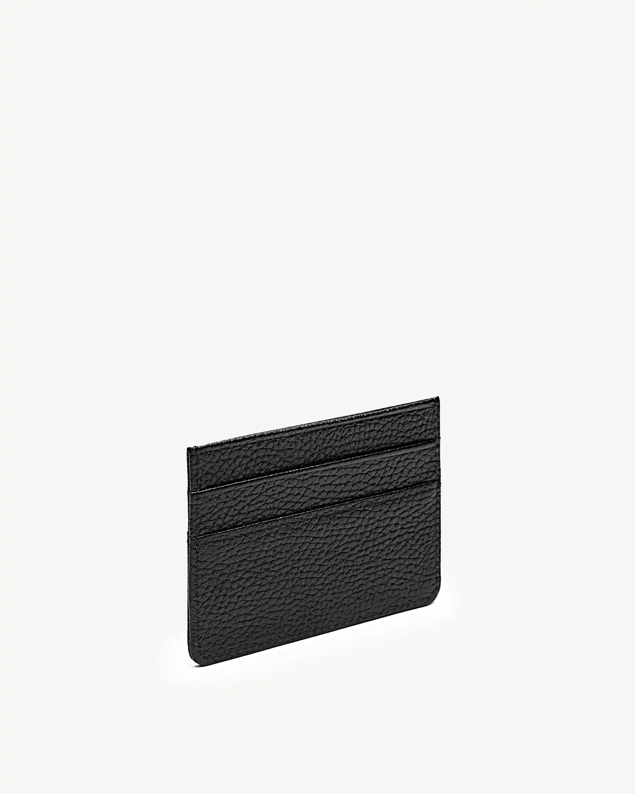 کیف کارت چرم طبیعی مشکی فلوتر