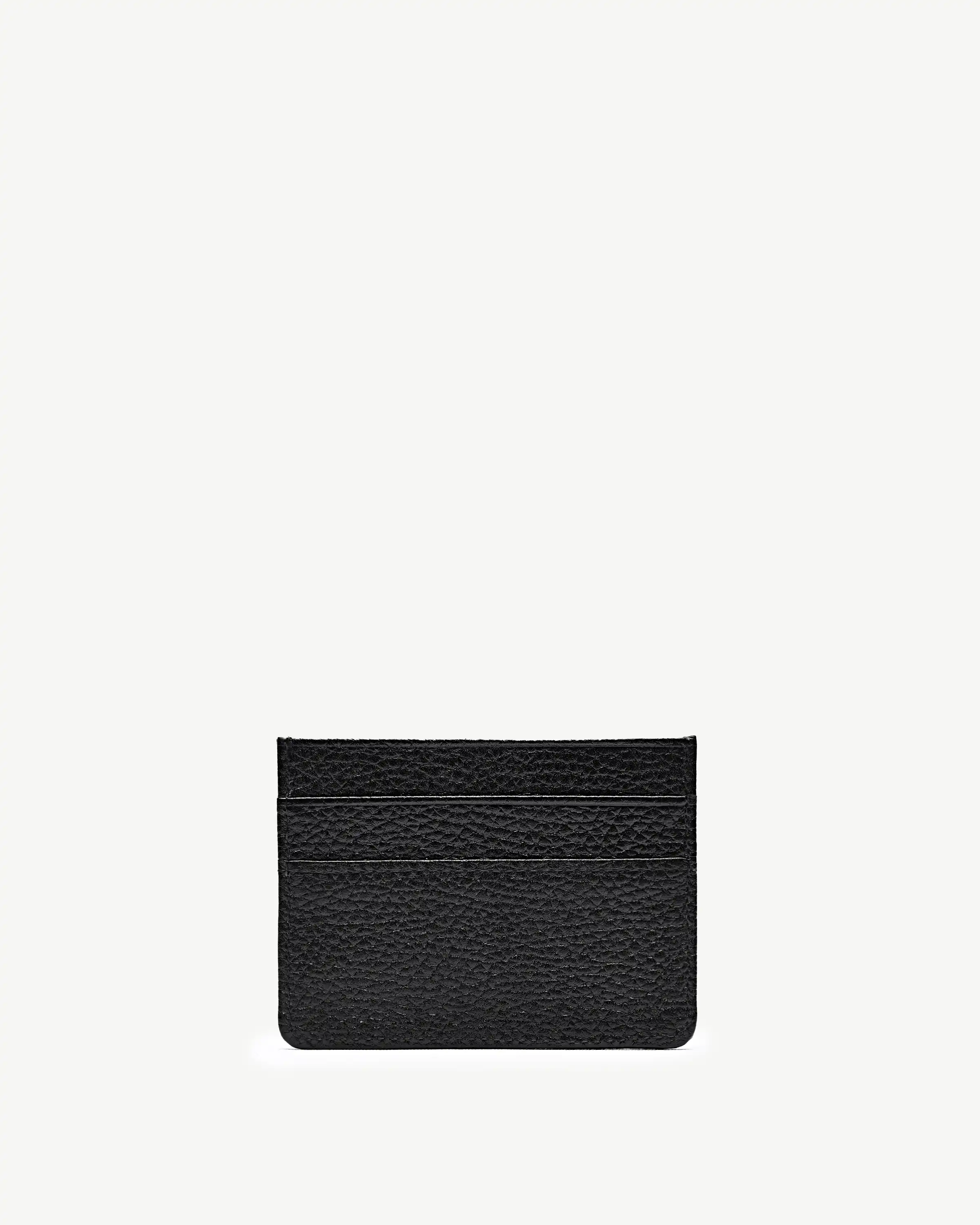 کیف کارت چرم طبیعی مشکی فلوتر