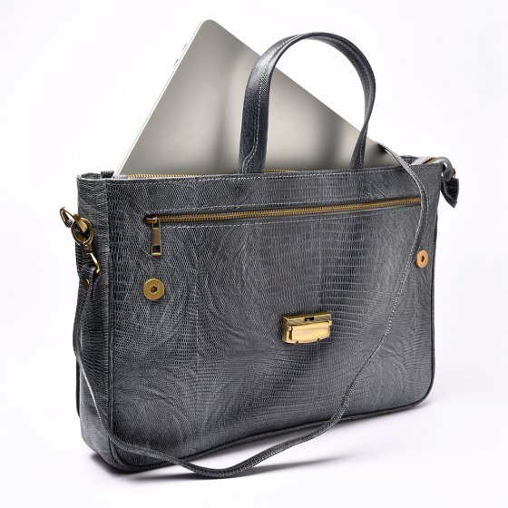 کیف دیپلمات مردانه طرح وکیلی چرم لیزارد طوسی