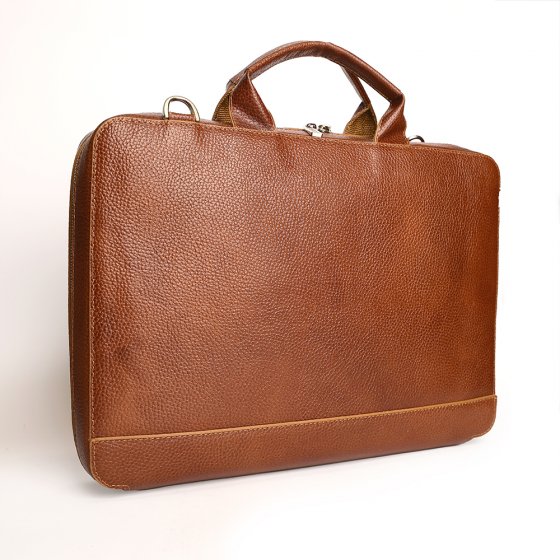 کیف اداری طرح مارسی چرم فلوتر عسلی