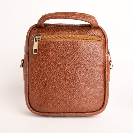 کیف کراس بادی مردانه طرح کایسر چرم فلوتر عسلی