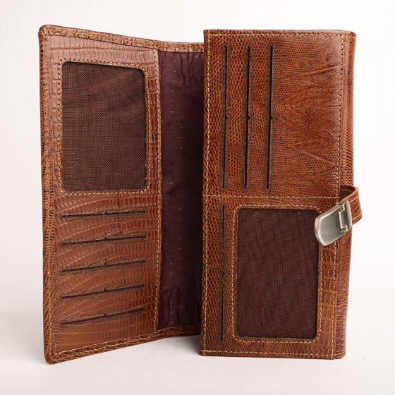 کیف دستی زنانه طرح تبسم چرم لیزارد عسلی