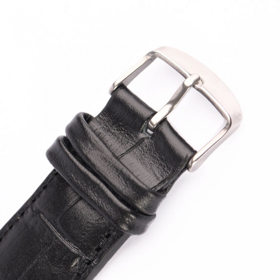 بند سامسونگ واچ چرم کروکودیل مشکی