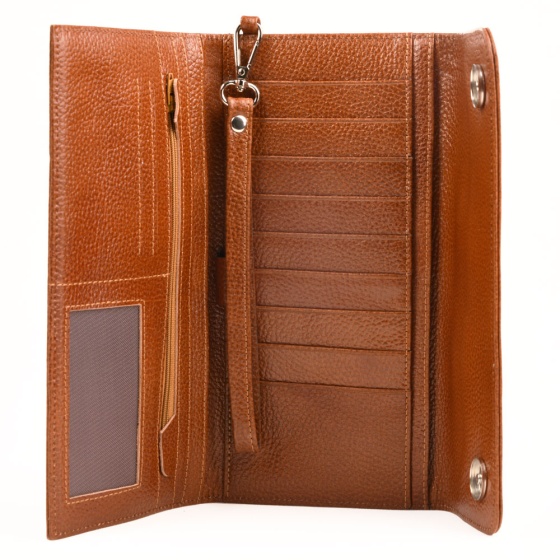 کیف پاسپورتی طرح حامی چرم فلوتر عسلی