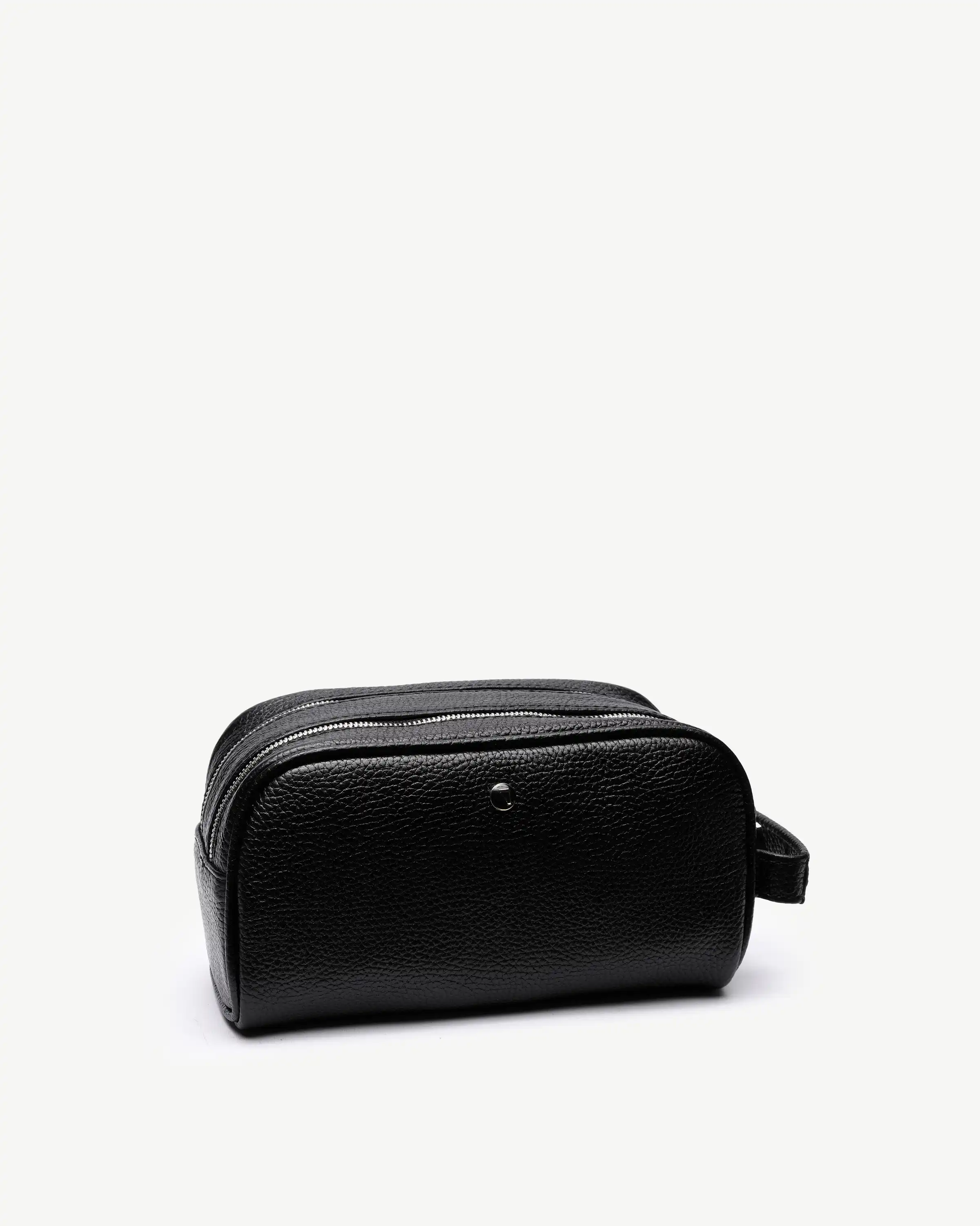 کیف دستی مردانه طرح دیزل کوچک چرم فلوتر مشکی