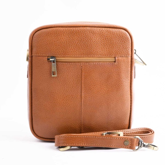 کیف کراس بادی طرح ونیسا چرم فلوتر عسلی E4