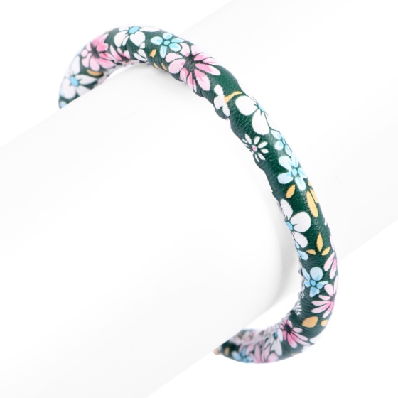 دستبند زنانه لول طرح گل دار شماره 4