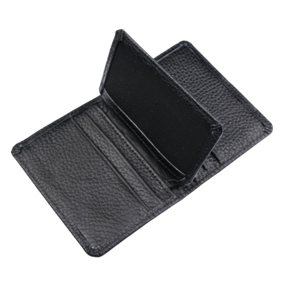 کیف کارت طرح فاتر چرم فلوتر مشکی