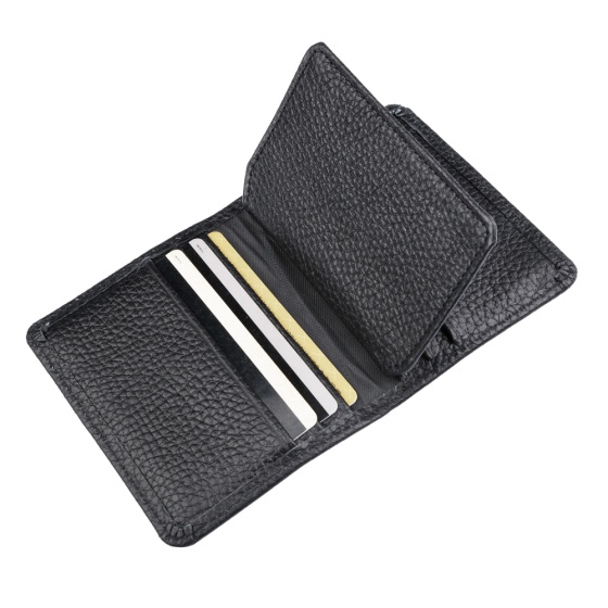 کیف کارت طرح فاتر چرم فلوتر مشکی