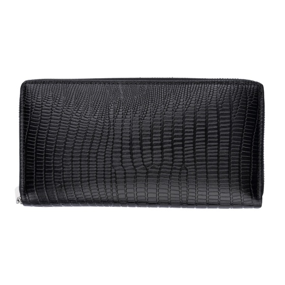 کیف دستی زنانه طرح میسرا چرم لیزارد مشکی