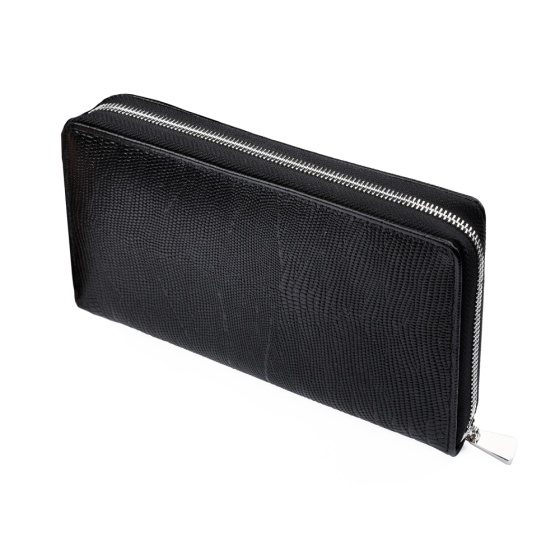 کیف دستی زنانه طرح میسرا چرم لیزارد مشکی