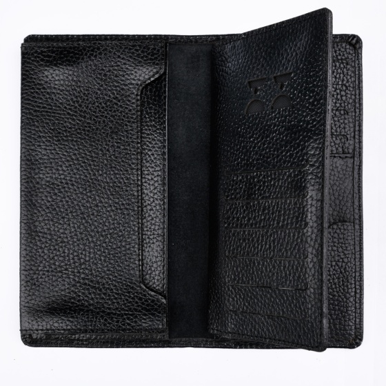 کیف موبایل طرح نظام چرم مشکی