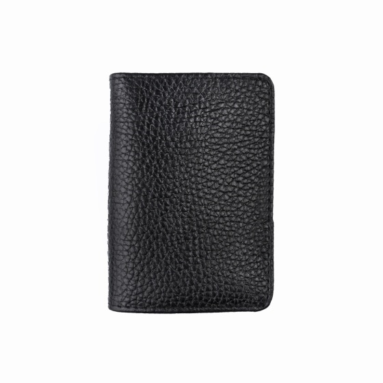 کیف کارت 4 لت طرح نظام چرم مشکی فلوتر