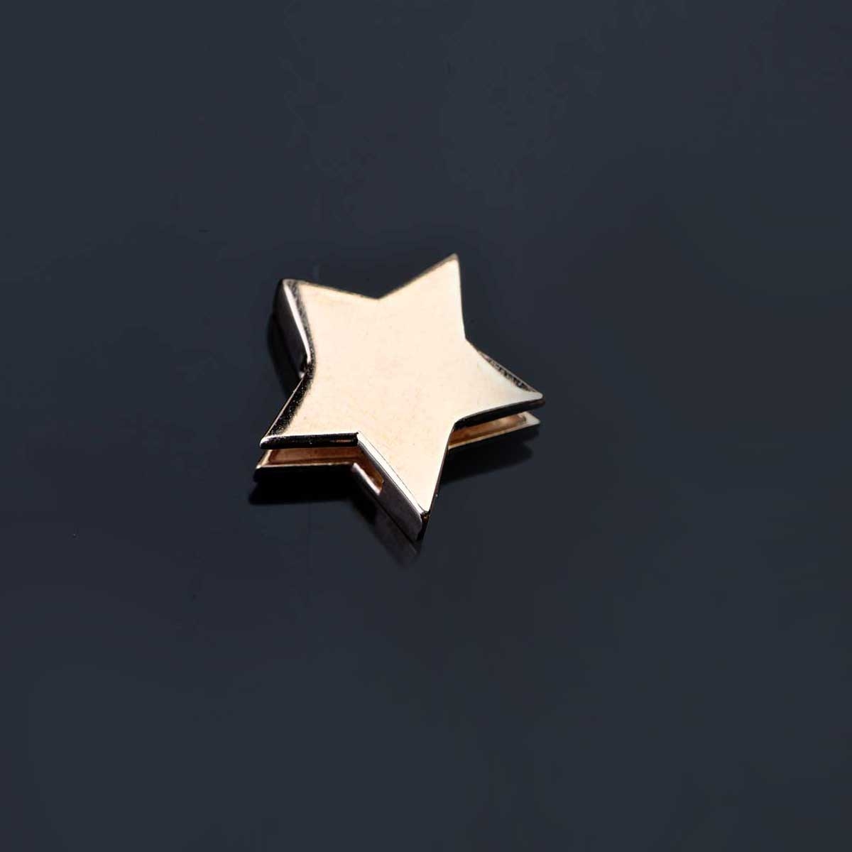 گردنبند طلا طرح ستاره سایز 3 (بزرگ)