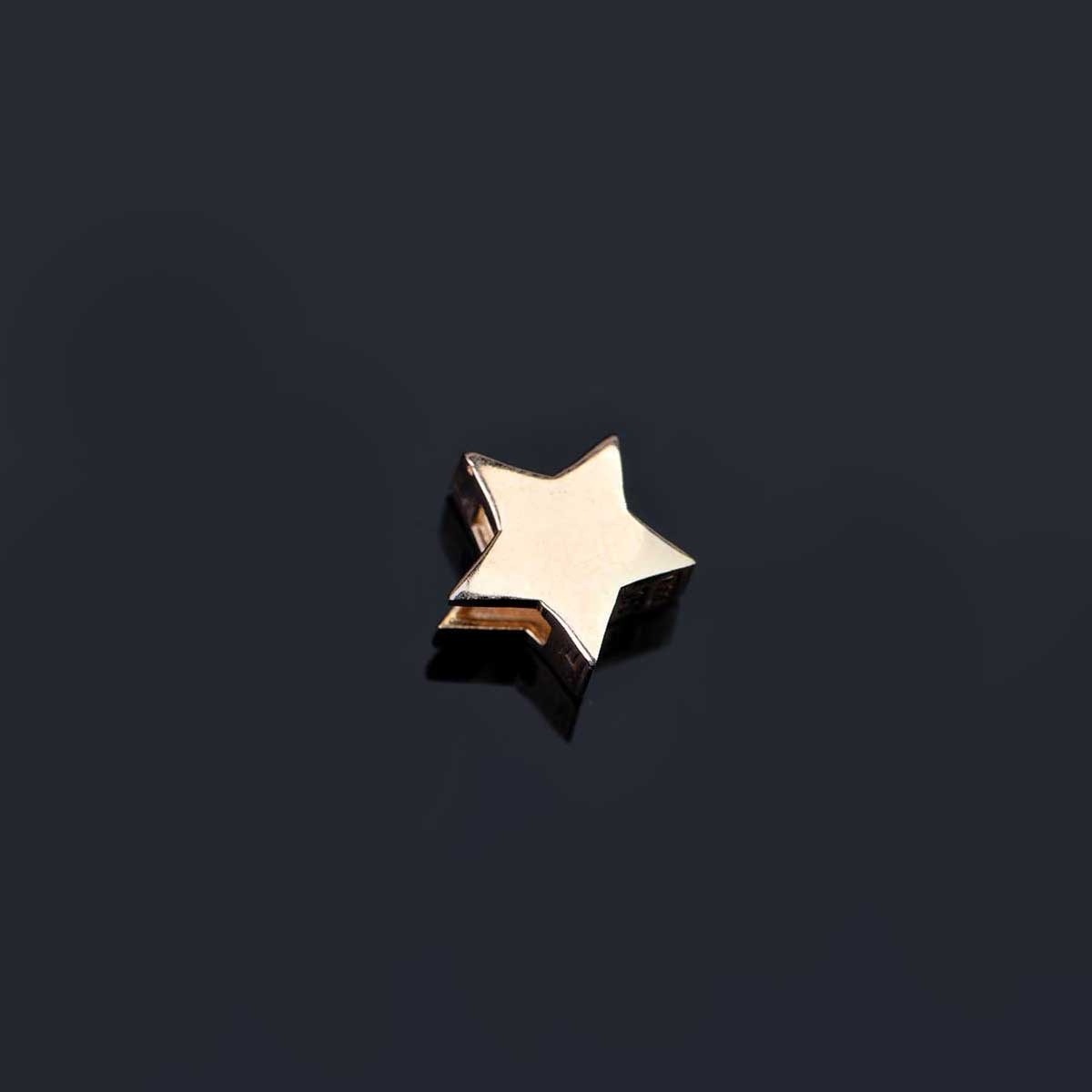 گردنبند طلا طرح ستاره سایز 1 (کوچک)