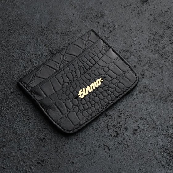 کیف کارت طلا چرم اسم سینا